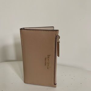 KATE SPADE Small Bi-Fold Wallet Light Pink